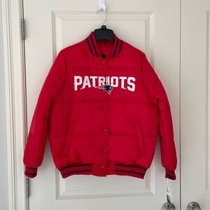 Womens New England Patriots Jacket Small